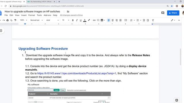 How to upgrade software images on HP switches смотреть онлайн