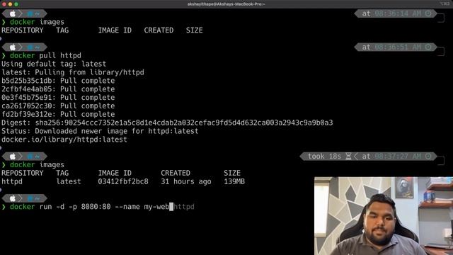 Create First Docker Container | Docker Series | #2