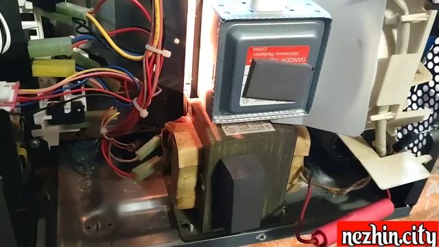 Ремонт микроволновой печи LG MF6588. Гудит но не греет!