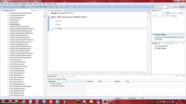 Minecraft Modding for beginners: Tutorial 2 setting up the mod_### file [1.4.5/1.5] | JavaBuckets смотреть онлайн