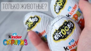 Kinder NATOONS Сюрприз | Только животные? | Киндер НАТУНС Новинка 2019