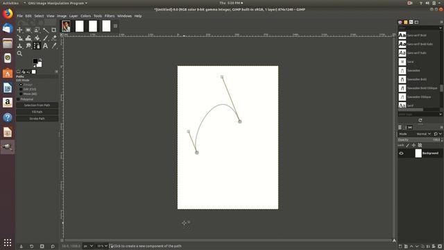 GIMP-VIDEO4-PATH TOOL смотреть онлайн