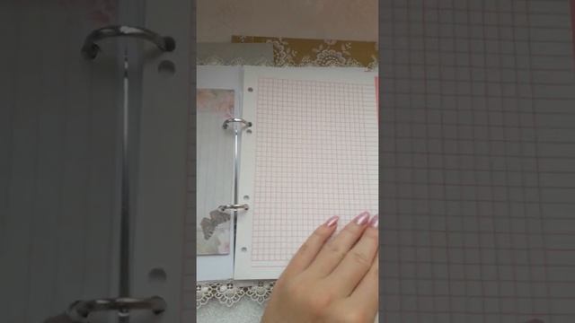 Блокнот на кольцах своими руками