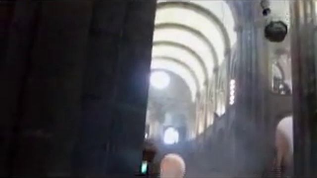 Santiago de Compostela, Spain Cathedral Botafumeiro - LVBO Travel смотреть онлайн