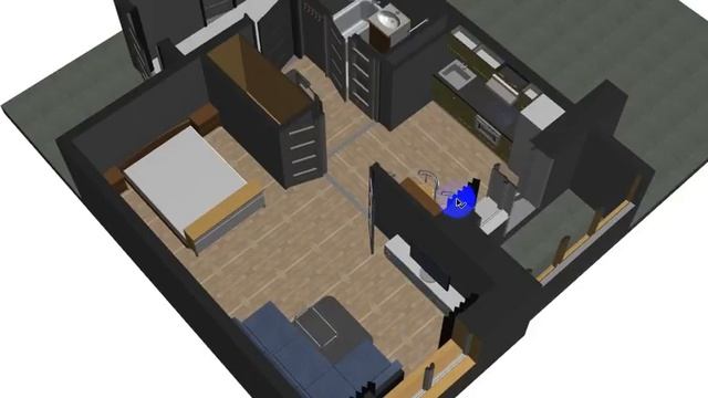 ЖК Люберецкий, Обзор 1-комнатной квартиры 39,15м2 смотреть онлайн