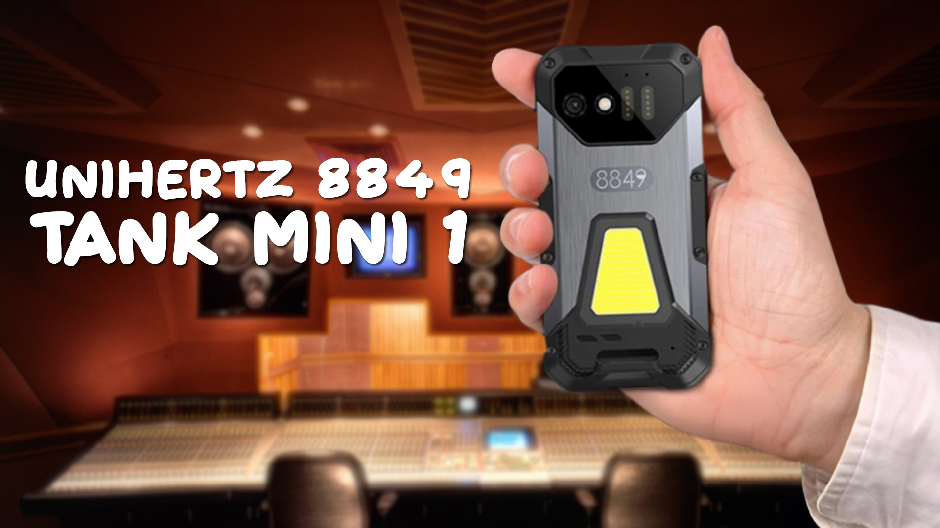 Unihertz 8849 Tank Mini 1 первый обзор на русском