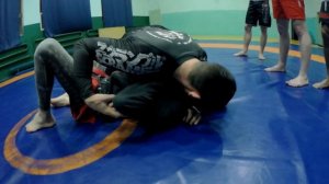 Крепость !!! Уход из бокового контроля и заход в гард отработка !#BJJ #джиу #грепплинг