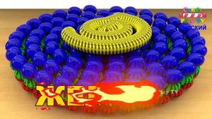 Учим названия 3д Геометрических Фигур | Учим цвета с 3Д Арбузами | 3Д Анимация | Учим Формы