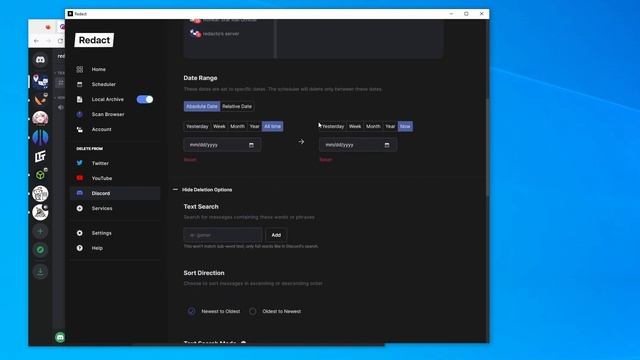 How to mass delete messages on Discord at one time - Redact.dev User Guide смотреть онлайн