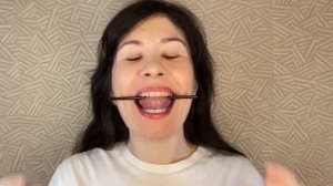 ?Артикуляционная гимнастика дома с трубочкой!