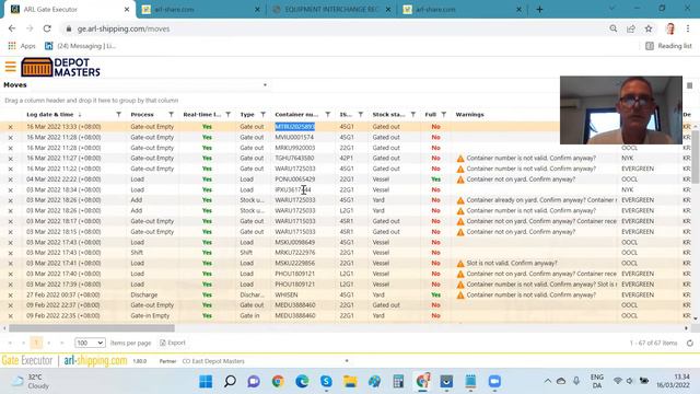 Gate Executor: Digitized Container Depot and Shipping Line Interaction смотреть онлайн