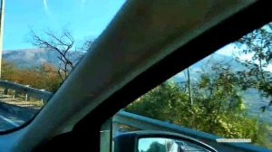 Дорога из Алушты в парк львов "Тайган". Белогорск. Белая скала Ак-Кая.