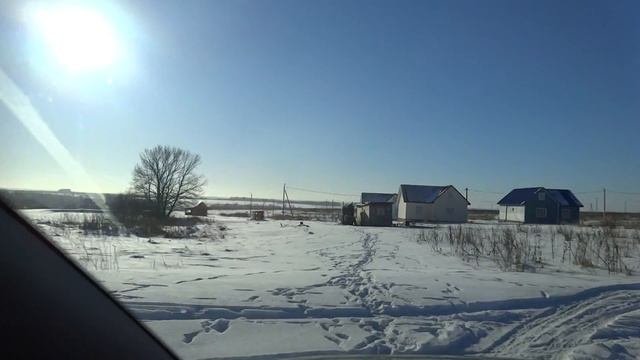 Жилые дома в пригороде Алексина (Тульская область)