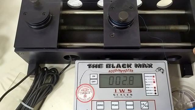 Тест на разрыв YGK VERAGASS PE X4 #0.8 14lb