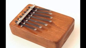 Звучание калимбы 7 язычков