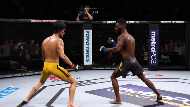 UFC 3 Bruce Lee vs Aljamain Sterling - EA Sports UFC 3 - Epic Fight 🔥🐲 смотреть онлайн