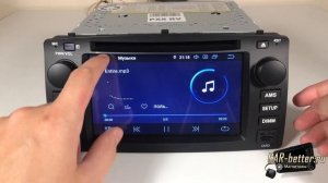 Обзор магнитолы для Toyota Corolla 9 в 120 кузов и BYD F3 (W2-RV5512)