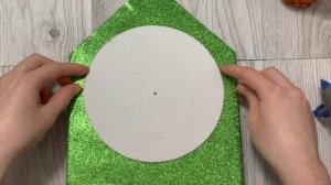 КАК СДЕЛАТЬ Часы из КАРТОНА Новогодняя Поделка/ Зимние Поделки своими руками Поделки на Новый год