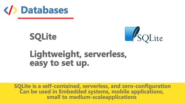 Introduction to Databases #learningprogramming #database