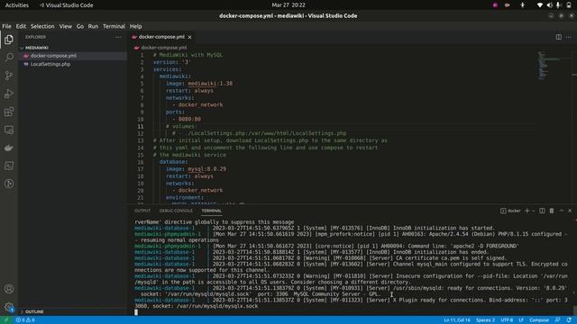 Installing #MediaWiki using #docker | MediaWiki Tutorial Series Part 1 смотреть онлайн