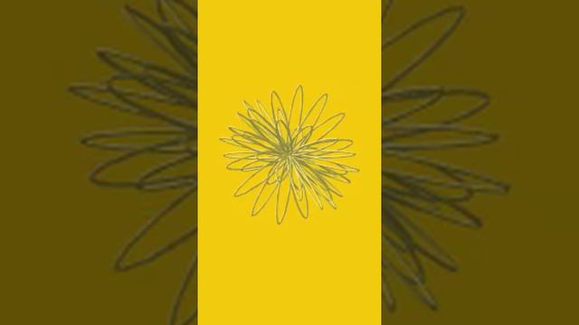 Интерференционная композиция - жёлтая на жёлтом2