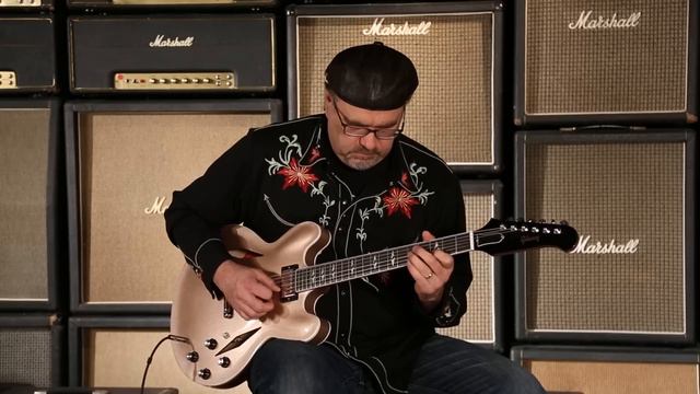 Gibson Memphis Dave Grohl ES-335 Signature • SN: DGGM123 смотреть онлайн