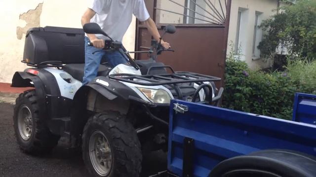 Погрузка квадрика на прицеп смотреть онлайн