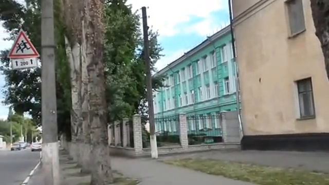 Место где была Крестновоздвиженская церковь Бергер история Крюкова Зарисовки Кременчуга смотреть онлайн