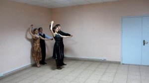 Вальс-прогулка. Схема танца