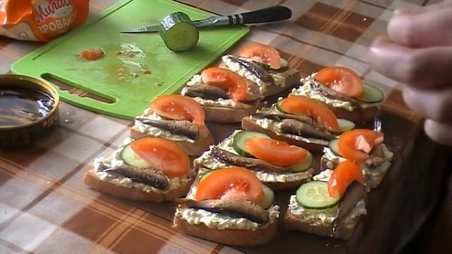 Вкусные бутерброды на каждый день