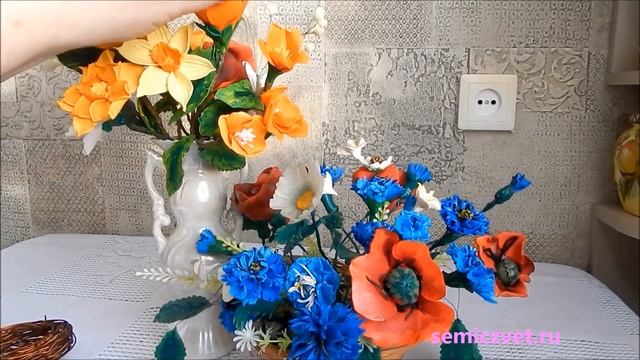 ?? Цветы из полимерной глины своими руками