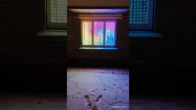 Светодиодная гирлянда на окно смотреть онлайн