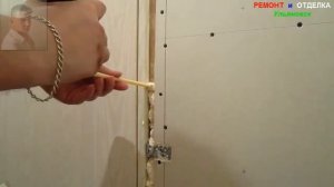 Установка двери в ванной своими руками.  Как правильно установить межкомнатную дверь