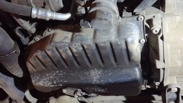Замена масляного поддона 1.8 TSI