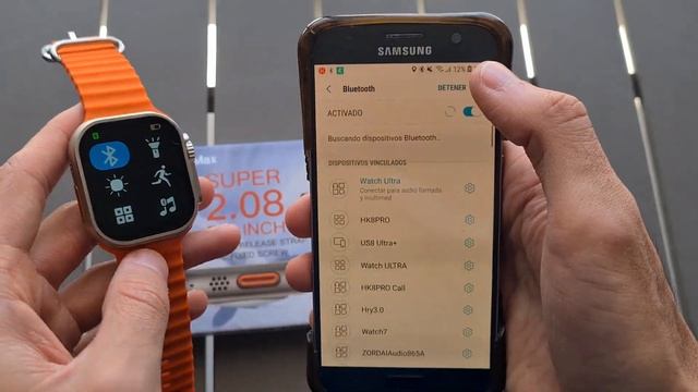 Smartwatch S8 Ultra Max ¿Cómo funcionan las llamadas y mensajes de WhatsApp? смотреть онлайн