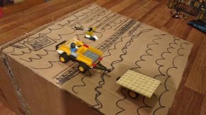 Как сделать прицеп из лего (анимация)