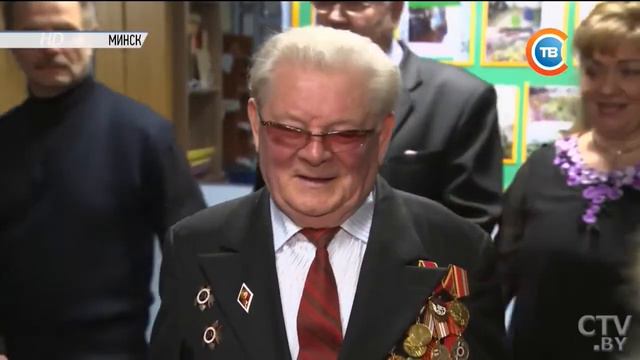 Поздравление ветерана ВОВ Виктора Григорьевича Бахановича с 90-летним юбилеем смотреть онлайн