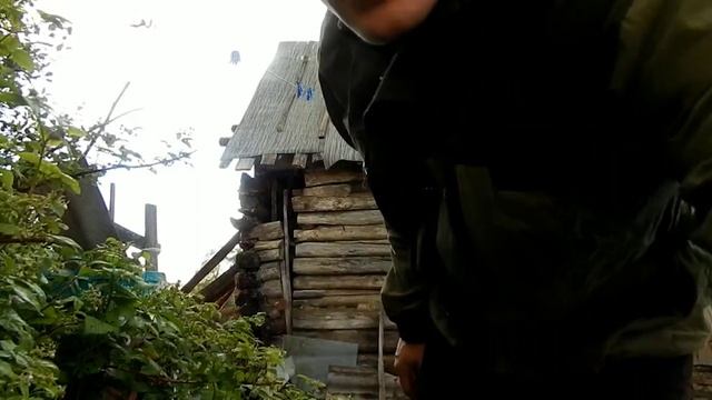 Обшиваем крышу сарая!!!