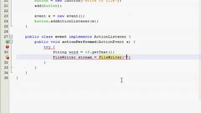 Java GUI Tutorial 35   Basic Input   Output