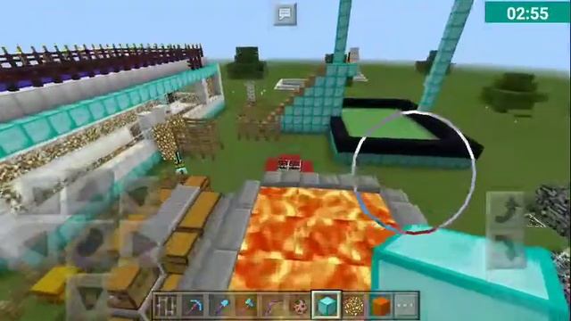 Показываю дом в Майнкрафт в творческом режиме!!! смотреть онлайн