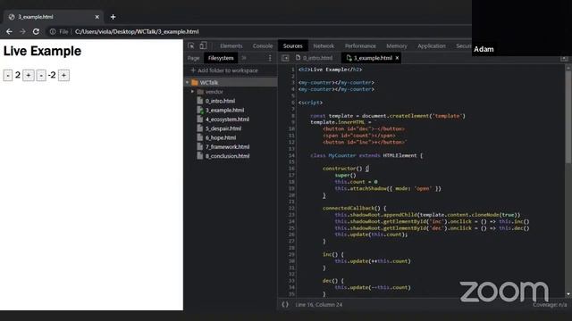 December 2022 Livestream - Your own framework on Web Components, Static folio to blog w/ Gatsby смотреть онлайн