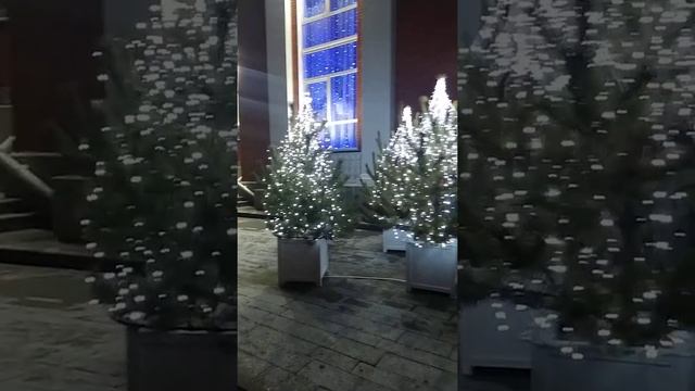 Новогодняя сказка. Главная Площадь. Усмань. Липецкая область.
