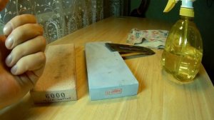 Точильный камень Хуася#6000 Китай, сравнение с 6000 Металмастер Япония.