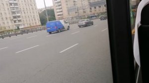 Троллейбус 59.Улица Генерала Глаголева - Метро "Сокол".