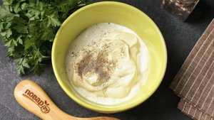 Белый соус для шашлыка