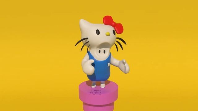 Fall Guys Hello Kitty Skin смотреть онлайн