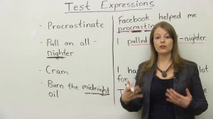 Learn English: 8 TEST & EXAM Expressions