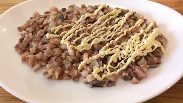 Лёгкий Закусочный Салат "ФАНТАЗИЯ" | Слоеный Салат!