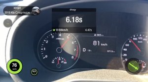 Новый Киа Спортедж 2,4 л Разгон до 100 GAN GA