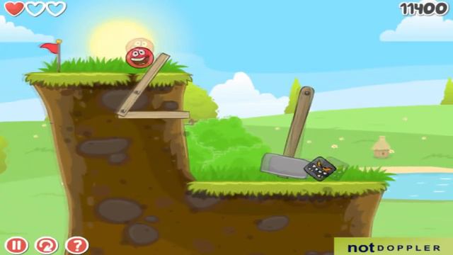 Red Ball. Игра мультик. Играть. КРАСНЫЙ ШАРИК 4. Смотреть смотреть онлайн